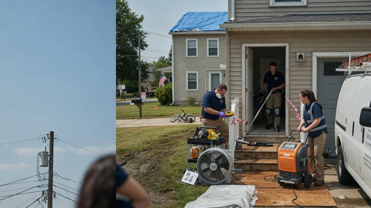 Water Damage Repair in Zion, IL near me